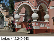 Храм Преображения Господня в Переделкине (селе Лукине). Район Ново-Переделкино. Город Москва (2014 год). Стоковое фото, фотограф lana1501 / Фотобанк Лори