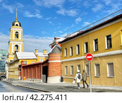 Богородице-Рождественский женский монастырь зимой, Москва. Редакционное фото, фотограф Овчинникова Ирина / Фотобанк Лори