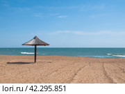 Каспийское море в Дагестане. Стоковое фото, фотограф Олег Беляков / Фотобанк Лори