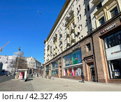 Магазин Bosco на Тверской улице в доме № 4. Россия, город Москва. Редакционное фото, фотограф Овчинникова Ирина / Фотобанк Лори