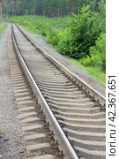 Railroad. Стоковое фото, фотограф Винокуров Александр / Фотобанк Лори