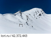 Cable car on the mount Cheget. Стоковое фото, фотограф Юлия Белоусова / Фотобанк Лори