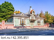 Жилой дом М.А.Страхова, улица Гастелло, Москва (2023 год). Стоковое фото, фотограф Baturina Yuliya / Фотобанк Лори