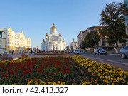 Россия. Саранск. Кафедральный собор Федора Ушакова (2019 год). Стоковое фото, фотограф Ерохин Дмитрий Викторович / Фотобанк Лори