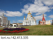 Россия. Саранск. Кафедральный собор Федора Ушакова (2020 год). Стоковое фото, фотограф Ерохин Дмитрий Викторович / Фотобанк Лори