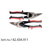 Compound action snips isolated on a white background. Стоковое фото, фотограф Елена  Попкова / Фотобанк Лори