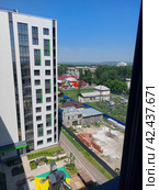 ЖК Zenith .Иркутск.Застройщик ООО СЗ "ЗЕТ ХАУС" (2023 год). Редакционное фото, фотограф Галина Беляева / Фотобанк Лори
