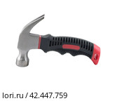 Молоток на белом фоне. Hammer on a white background. Стоковое фото, фотограф Татьяна Д / Фотобанк Лори