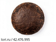 Disc traditional chinese puerh. Generate Ai. Стоковое AI-изображение, AI-художник Иван Рябоконь / Фотобанк Лори