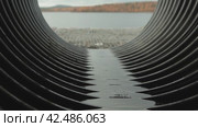Труба водяных стоков. черная гофрированная труба water drain pipe. black corrugated pipe. Стоковое видео, видеограф Опока Алексей / Фотобанк Лори