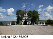 Sviyazhsk Island/Kazan/Russia - August, 02, 2017: A village in the Zelenodolsky district of Tatarstan, on an island at the confluence of Sviyaga in the Volga. Стоковое фото, фотограф Валерий Леонидович / Фотобанк Лори