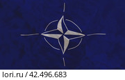 Флаг НАТО анимированный (animated NATO flag) Стоковая анимация, аниматор Александр Гусев / Фотобанк Лори