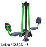 Спортивное оборудование на белом фоне. Sports equipment on white background. Стоковое фото, фотограф Татьяна Д / Фотобанк Лори