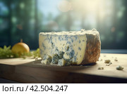 English stilton cheese food. Generate Ai. Стоковое AI-изображение, AI-художник Иван Рябоконь / Фотобанк Лори