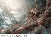 Fractal punk invasion digital art. Generate ai. Стоковое AI-изображение, AI-художник Иван Рябоконь / Фотобанк Лори