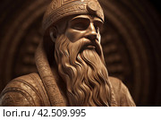 Ancient Sumerian historical god. Generate ai. Стоковое AI-изображение, AI-художник Иван Рябоконь / Фотобанк Лори