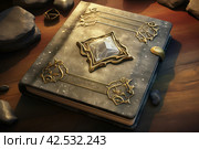 Magic stone book. Generate Ai. Стоковое AI-изображение, AI-художник Иван Рябоконь / Фотобанк Лори