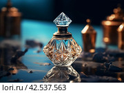 Exquisite Luxury perfume shop. Generate Ai. Стоковое AI-изображение, AI-художник Иван Рябоконь / Фотобанк Лори