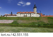 Несвижский замок Радзивиллов. Беларусь (2023 год). Редакционное фото, фотограф Курносов Александр Юрьевич / Фотобанк Лори