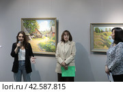 Открытие 4 Биеннале наивного искусства в Балашихе (2024 год). Редакционное фото, фотограф Дмитрий Неумоин / Фотобанк Лори
