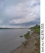 Morning on the Irtysh River (2023 год). Стоковое фото, фотограф Александр Карпенко / Фотобанк Лори