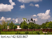 Resurrection Military Cathedral is an Orthodox church in the village of Starocherkassk, Rostov region. Стоковое фото, фотограф Анна Вигера / Фотобанк Лори