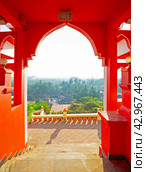 Maruti Temple (Hanuman Temple) in Panjim (2017 год). Стоковое фото, фотограф Олег Жуков / Фотобанк Лори