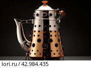 High-temperature-resistant Coffee percolator pot. Generate Ai. Стоковое AI-изображение, AI-художник Иван Рябоконь / Фотобанк Лори