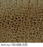 Mosaic brown abstraction. Стоковая иллюстрация, иллюстратор Любовь Назарова / Фотобанк Лори