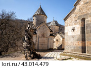 Churches of the Haghartsin monastery in Armenia (2024 год). Стоковое фото, фотограф Юлия Бабкина / Фотобанк Лори