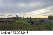 Свердловская область, Алапаевский район, село Нижняя Синячиха, музей деревянного зодчества под открытым небом (2017 год). Стоковое фото, фотограф Алексей Иванов / Фотобанк Лори