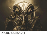 Baphomet devil. Generate Ai. Стоковое AI-изображение, AI-художник Иван Рябоконь / Фотобанк Лори
