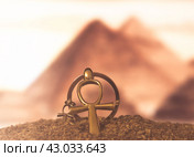 Egyptian Cross Ankh. Стоковое фото, фотограф Любовь Назарова / Фотобанк Лори