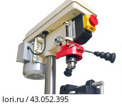 Сверлильный станок на белом фоне. Drilling Bench Press isolated on white background. Стоковое фото, фотограф Татьяна Д / Фотобанк Лори