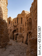 ksar Mgabla - traditional fortified granary created by the Berbers in 15th century. Стоковое фото, фотограф Яков Филимонов / Фотобанк Лори