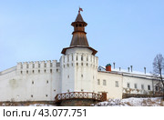 Южная башня Верхотурского кремля, Свердловская область (2018 год). Редакционное фото, фотограф Алексей Иванов / Фотобанк Лори