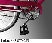 Bicycle pedal cranks. Стоковое фото, фотограф Александр Малышев / Фотобанк Лори