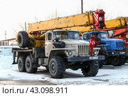 Ural-5557 (2024 год). Редакционное фото, фотограф Art Konovalov / Фотобанк Лори