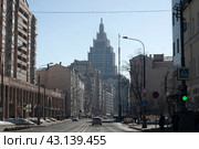 Москва, улица Новослободская летом (2024 год). Редакционное фото, фотограф Дмитрий Неумоин / Фотобанк Лори