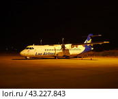 Luang Prabang / Laos - 24 Feb 2012: The airplane of Lao Airlines in Luang Prabang, Laos. Редакционное фото, фотограф Сергей Стрелков / Фотобанк Лори