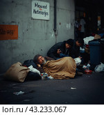 Homeless бездомный. Стоковое AI-изображение, AI-художник Мария Терехова / Фотобанк Лори