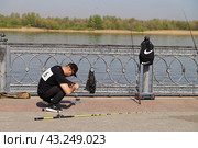 Астраханский рыбацкий фестиваль "Вобла на троих 2024" Редакционное фото, фотограф Дмитрий Николаев / Фотобанк Лори