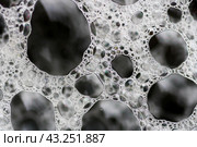 Снимок пенящейся воды крупным планом./ Foaming water shot close-up. Стоковое фото, фотограф Наталья Баранова / Фотобанк Лори