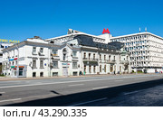 Проспект Мира, дома 39 и 41. Москва. Россия (2024 год). Редакционное фото, фотограф E. O. / Фотобанк Лори