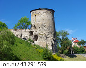 Гремячая башня, город Псков (2018 год). Редакционное фото, фотограф Алексей Иванов / Фотобанк Лори