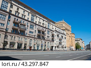 Проспект Мира в солнечный день. Москва. Россия (2024 год). Редакционное фото, фотограф E. O. / Фотобанк Лори