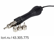Hot air gun for soldering station. Стоковое фото, фотограф Денис Дряшкин / Фотобанк Лори