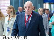 Михаил Швыдкой. Специальный представитель Президента РФ по международному культурному сотрудничеству (2024 год). Редакционное фото, фотограф Александр Тарасенков / Фотобанк Лори