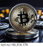 Цифровые активы, будущее финансовых технологий. Digital assets, the future of financial technology. Стоковое AI-изображение, AI-художник Владислав Матвейчук / Фотобанк Лори