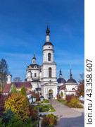 St. Nicholas Chernoostrovsky Monastery, Maloyaroslavets, Russia. Стоковое фото, фотограф Boris Breytman / Фотобанк Лори